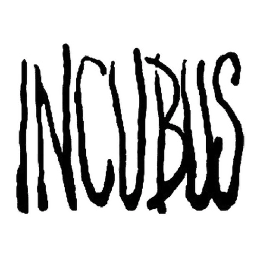 incubus, logotipo da incubus, texto, fontes, logotipo da banda incubus