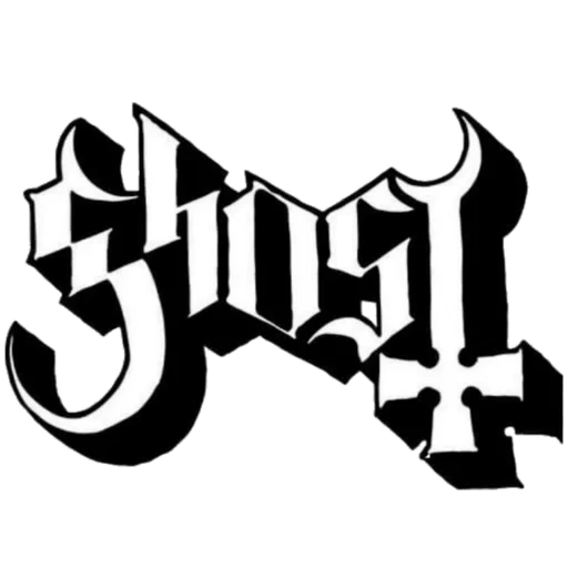 ghost bc logo, ghost group logo, logomento de ghost, ghost group logo, ghost band logo