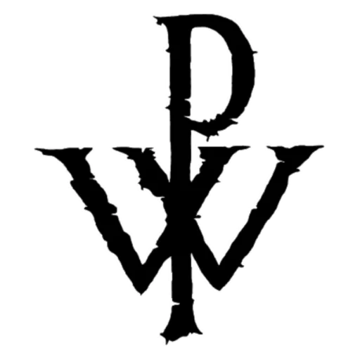 emblema de powerwolf del grupo, powerwolf, powerwolf logo group, signo de powerwolf, powerwolf logo