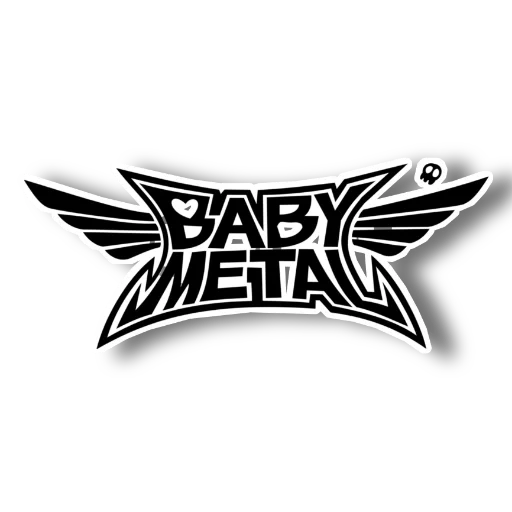 babymetal emblem, logotipo babymetal, babymetal, logotipo babymetal, logotipo babymetal