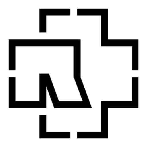 ramstein logo, rammstein, icône ramstein, rammstein rammstein, rammstein logo