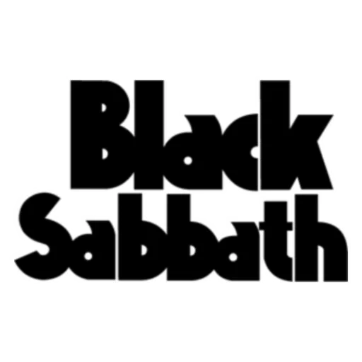 black sabbath logo, black sabbath group logotipo, logo de negro, simbolismo de sábado negro, black sabbath emblema
