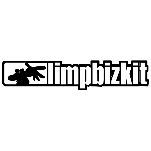 logo bizkit limp, limp bizkit il logo del gruppo, limp bizkit, logo logo logo, patch bizkit limp
