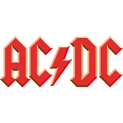 текст, ac dc logo, логотип ac dc, рок группы логотипы, ac dc логотип оригинальный