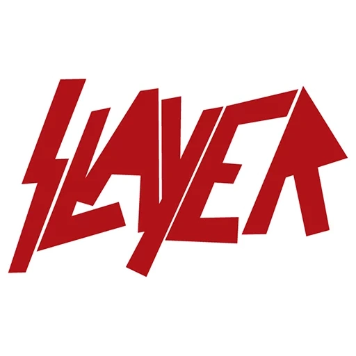 рок логотип, slayer эмблема, slayer логотип, наклейка slayer, slayer логотип прозрачном фоне