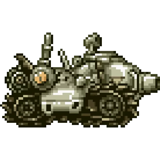 танк пиксельный, metal slug танк, пиксельный танк metal slug, metal slug, танк 2д спрайт