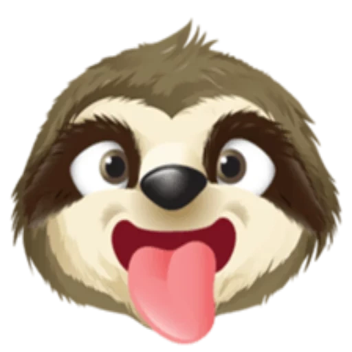 a sloth, toys, sloth smiling face, sloth 512*512, sloth plush toy