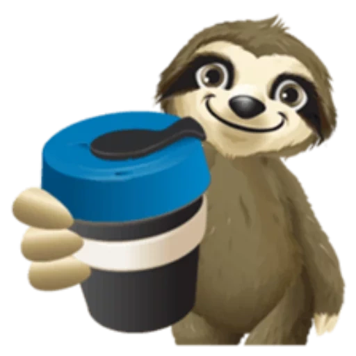 a sloth, toys, logo sloth, sloth 512*512, setaria sloth