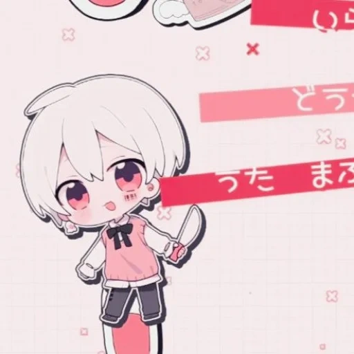 chibi, anime mignon, mafu mafu chibi, personnages d'anime