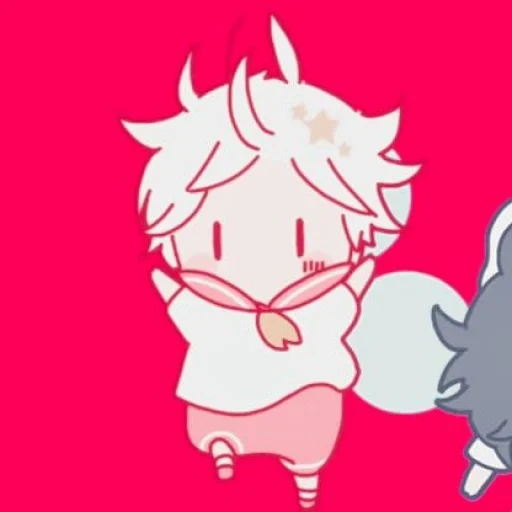 anime, anime alguns, desenhos de anime, personagens de anime, nagito hajim chibi