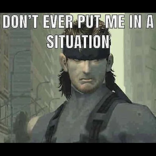 solid snake, solid snake f, mgs cropped memes, solid snake mgs 2, metal gear entity 2 snake