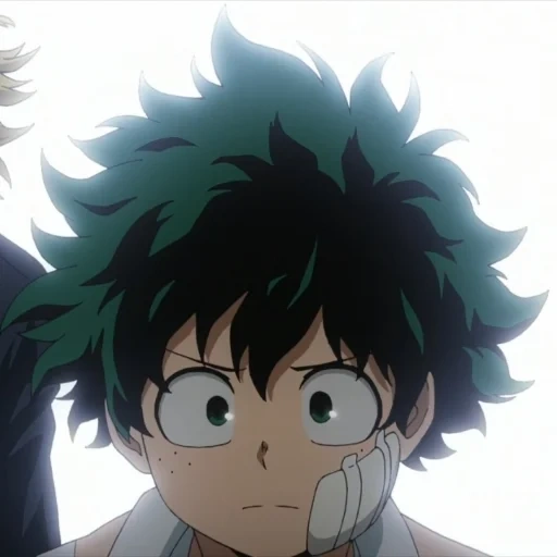 midoria seyme, midoria izuku, mga izuku midoria, o meu colégio de heróis, animação versátil da midoria