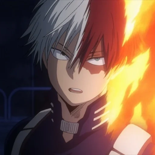 todoroki, todoroki, akiichi hoshiki, shoto todoroki, fudoromi hero academy