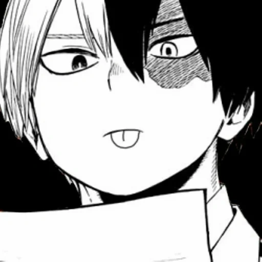 cartoon, cartoon cartoon, todoroki manga, mga manga todoroki, todoroki shoto manga