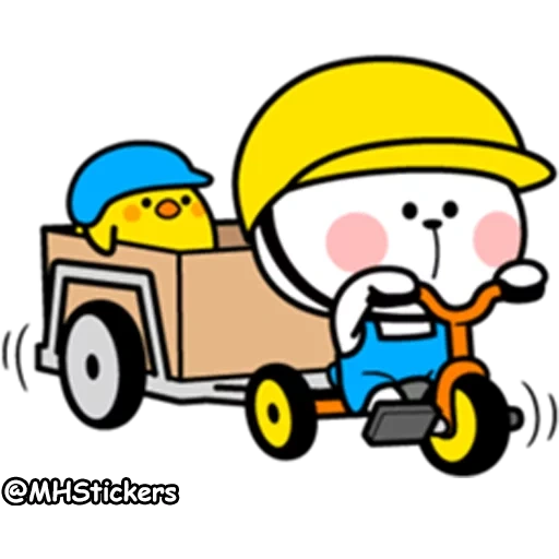 kartun, clipart, transporte, ilustración