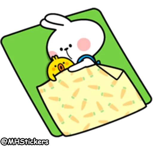 lapin, clipart, lapin snopi, les dessins sont mignons, gifs milkmochabear