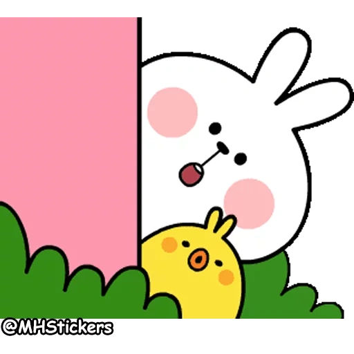 coniglio, kawaii bunny, coniglio viziato, disegno di coniglio, conigli carini