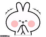 кролик, cute rabbit, испорченный кролик, милые рисунки кроликов