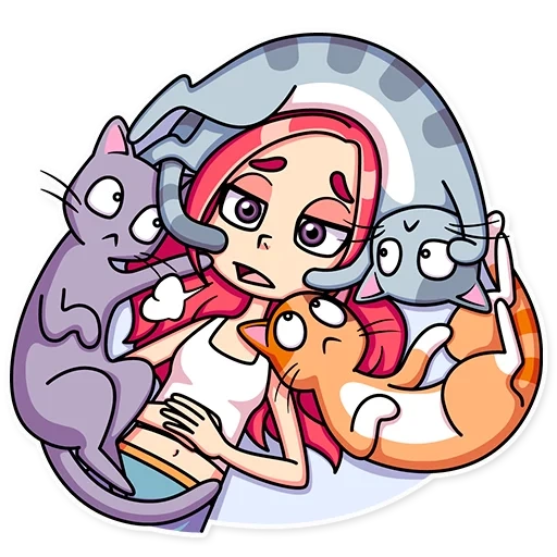 pacote, potro, mia catlady, personagem fictício