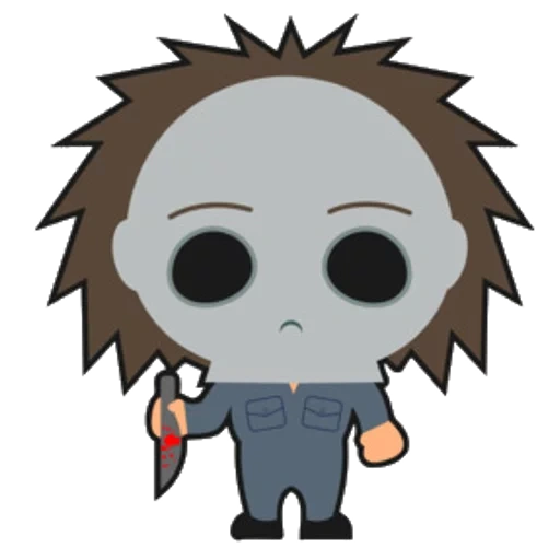 funko, funko pop, mike myers, michael myers chibi, emoticons von michael miles