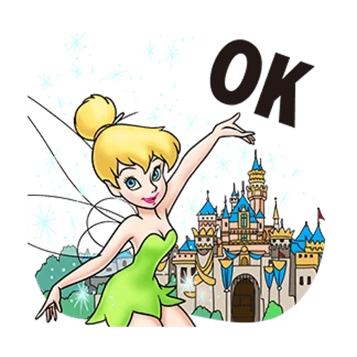 tinkerbell, стикеры телеграм фея динь, фея, феи динь динь, динь-динь