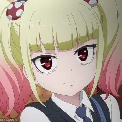 menina anime, menina anime, yuria niguredou, personagem de anime, mieruko-chan 2021