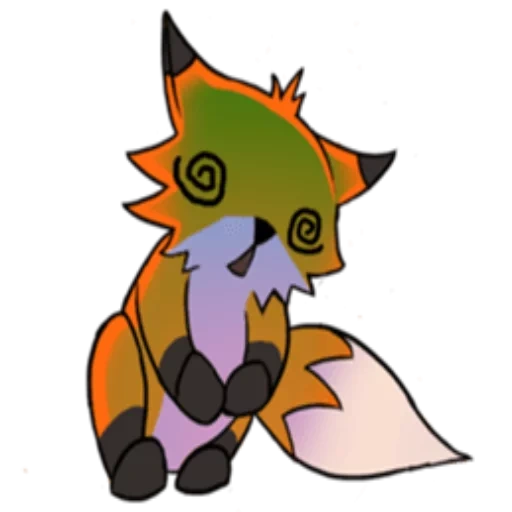 fox, anime, pokemon drawings, pokemon chibi laikanok, pokemon digimon evolution