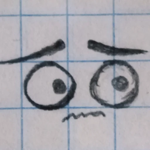 epta, text, draw your eyes, pencil eye surprise animation