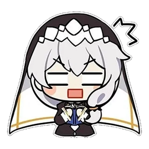 chibi, honcai impact, honkai impact, personaggi anime, impatto di chibi honkai