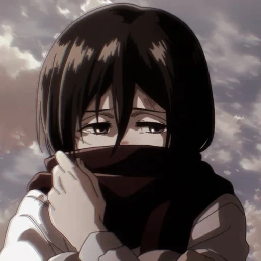 l'attaque des titans, mikasa ackerman, trois moustaches attaquent les titans, attaque des titans des trois dieux, mikura ackerman attaque les titans