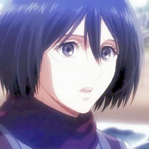 mikasa, mikasa, mikasa ackerman, three gods attack titan, mitsukura ackerman season 4