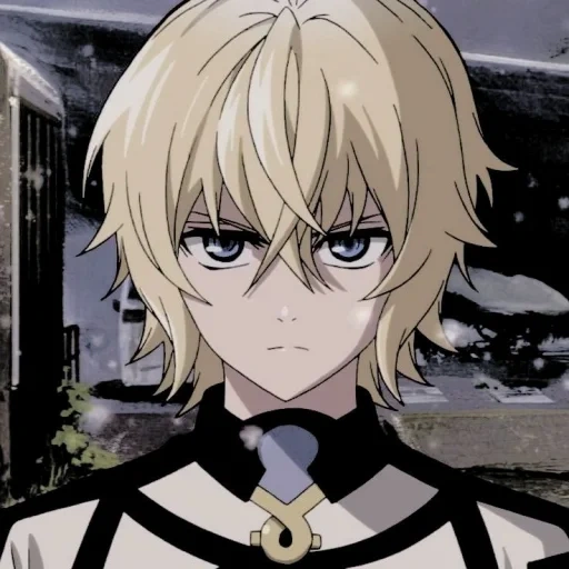 хакуя микаэла, микаэла хьякуя, последний серафим, owari no seraph mika, последний серафим 2 сезон