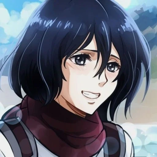 mikasa, mikasa, mikasa ackerman, attacco dei tre dei titani, mikura ackerman attacca i titani