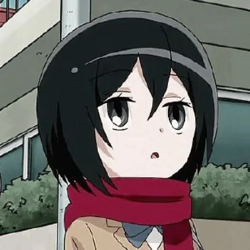 ataque de mikasa, mikasa ackerman, tres dioses atacan titán, mikasa ackerman junior high, invasión de titán de la escuela secundaria