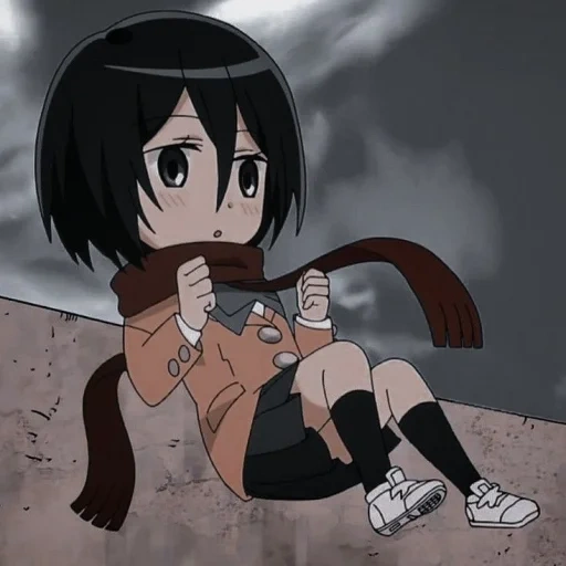 foto, anime mikasa, titãs de anime, ataque mikas, ataque dos titãs de mikas