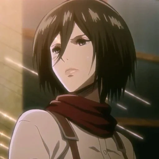 mikasa, mikasa, akkerman mikas, mikasa ataque dos titãs, ataque de mikas ackerman titanes