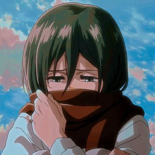 tres animación seto, mikasa ackerman, tres para atacar titán, tres ataques de dios titán, sakura akman ataca a titán