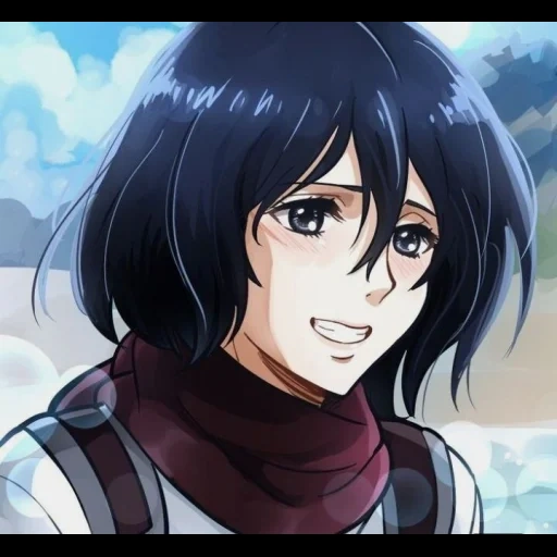 mikasa, titan's attack, mikasa ackerman, the attack of the three gods titan, mitsukura ackerman season 2