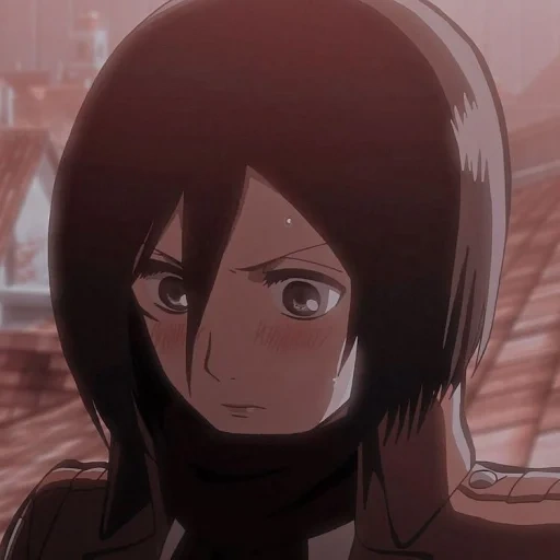 mikasa, ackerman mikasa, tres ataques de dios titán, sanlu ataca la primera temporada de titán, el ataque de titán tres kasa ackerman