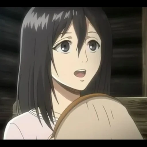 attacco dei titani, mikasa akkerman, mikasa akkerman, mikasa titan ova, mikasa akkerman childhood