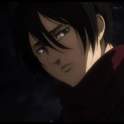 ataque dos titãs, mikasa akkerman, mikasa akkerman, mikasa ackerman 4 temporada, titan attack 4 season mikas