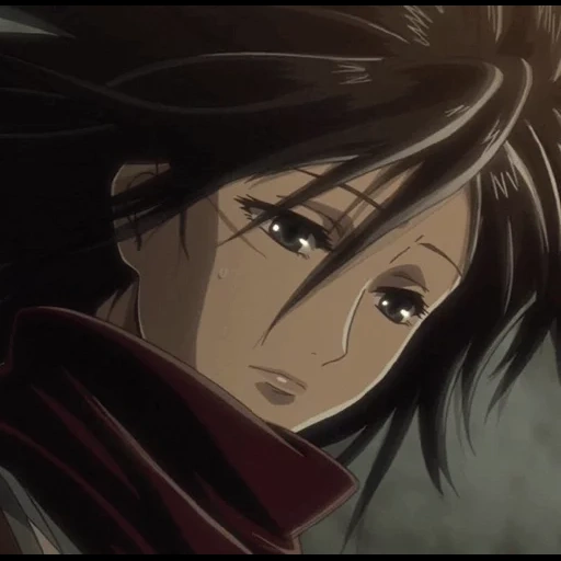 anime girl, l'attaque des titans, mikasa ackerman, mikasa ackerman, mikasa ackerman 18