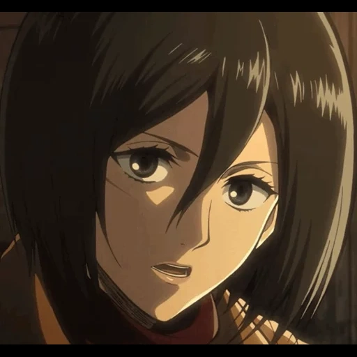 l'attaque des titans, mikasa ackerman, attaque des titans des trois dieux, les trois cerfs attaquent les titans saison 1, mikura ackerman attaque les titans