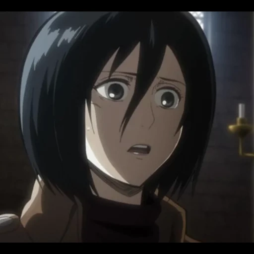 figure, mikasa ackerman, mikasa ackerman, les trois dieux attaquent les titans, attaque des titans trois casa ackerman