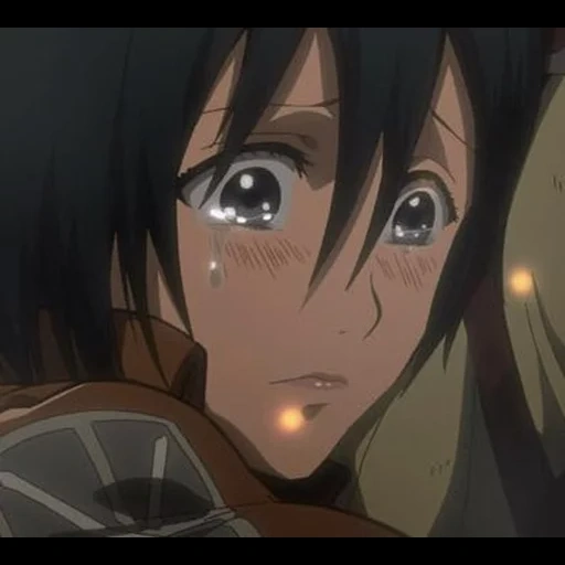 attack of the titans, mikasa ackerman, die drei götter greifen die titanen an, screenshot von mikura ackerman, attack of the titans staffel 4 drei götter