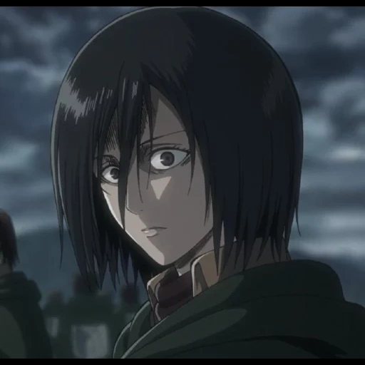 mikasa-angriff, attack of the titans, ackerman mikasa, die drei götter greifen die titanen an, attack of the titans season 2 mikas