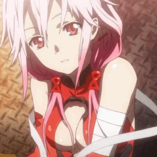 inori, inori yuzurich, personajes de anime, anime inori yuzurich, la corona del pecador de inori