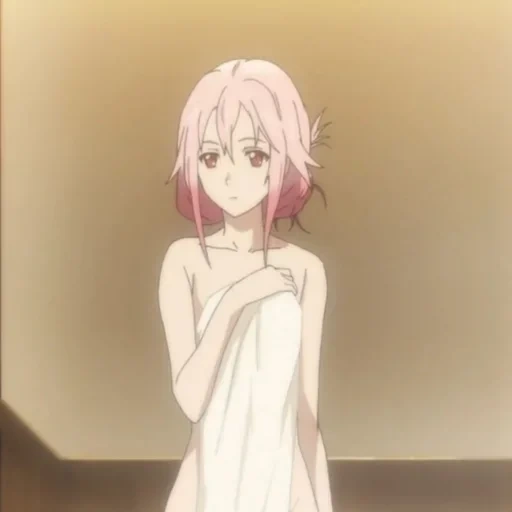 anime girl, inori yuzuriha, personnages d'anime, anime d'inori yuzuriha, anime personnage fille