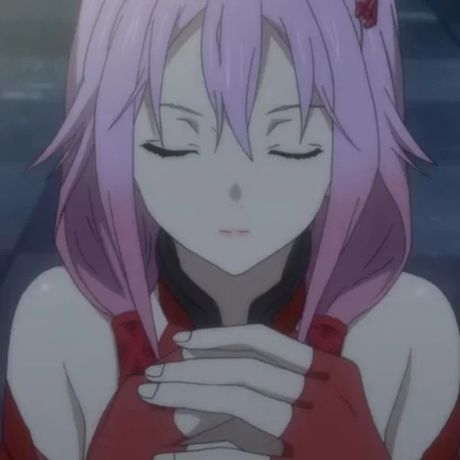 anime, anime girls, personagens de anime, anime inori yuzurich, a coroa do pecador inori yuzurikh