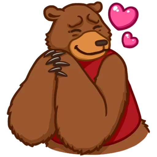 bear, srows, bear mikhail, smileik bear, bear bear